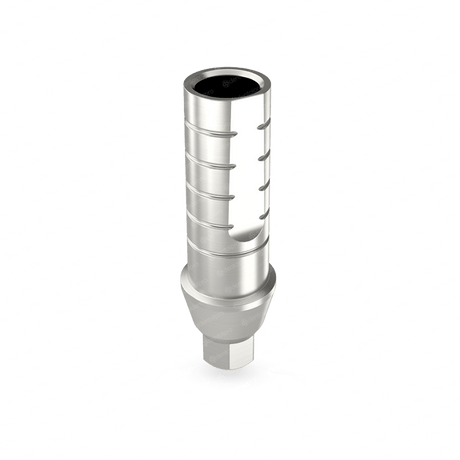 Straight Titanium Shoulder Abutment for Narrow Dental Implant - Internal Hex (NP)