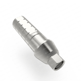 Straight Titanium Shoulder Abutment for Narrow Dental Implant - Internal Hex (NP)