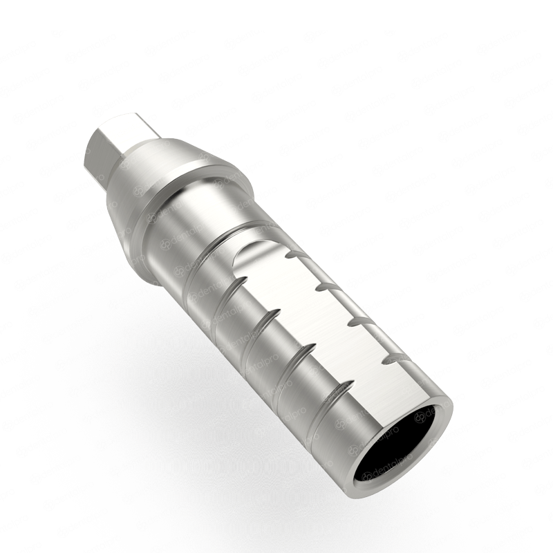 Straight Titanium Shoulder Abutment for Narrow Dental Implant - Internal Hex (NP)