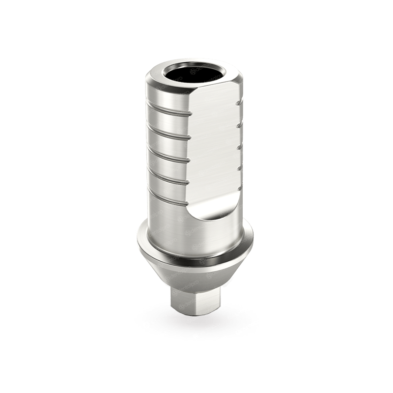 Wide Straight Titanium Shoulder Abutment for Dental Implant - Internal Hex (SP)