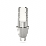 Wide Straight Titanium Shoulder Abutment for Dental Implant - Internal Hex (SP)