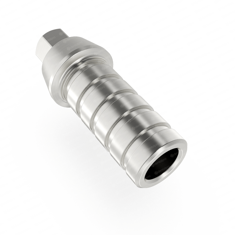 Hexagonal Temporary Straight Titanium Abutment For Dental Implant - Internal Hex (SP)