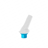 25° Angled Aesthetic Anatomic Zirconia Abutment Titanium Base - Internal Hex (SP)